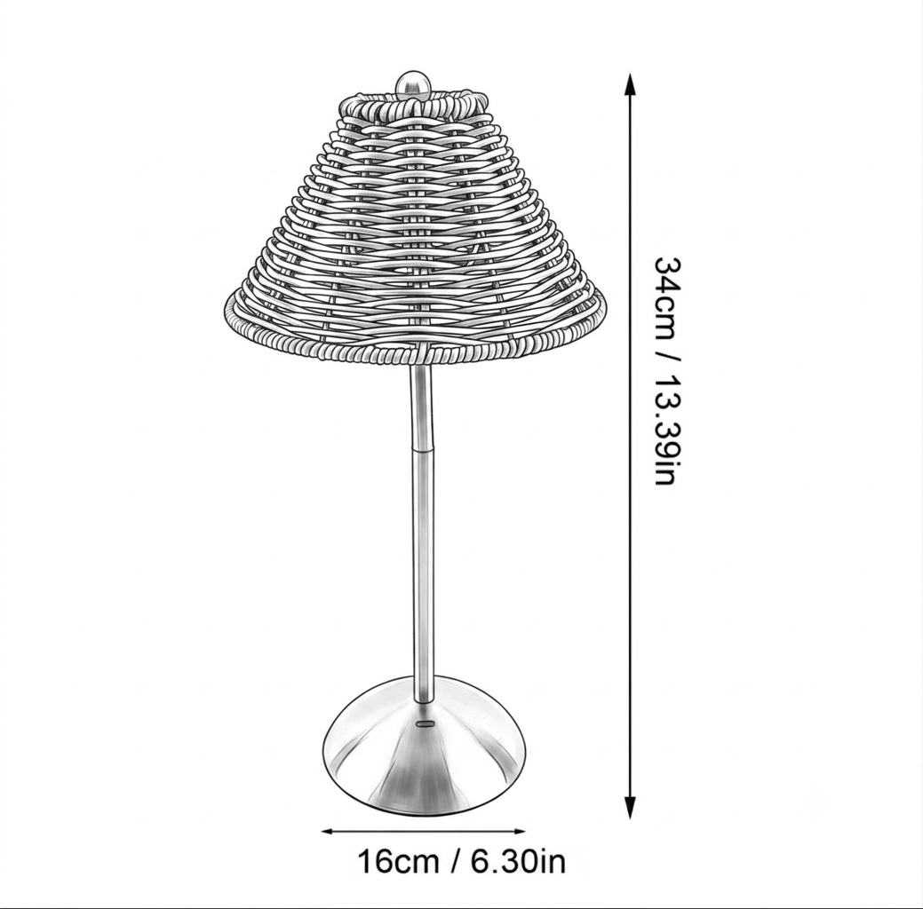 Lampe de table sans fil | NILO