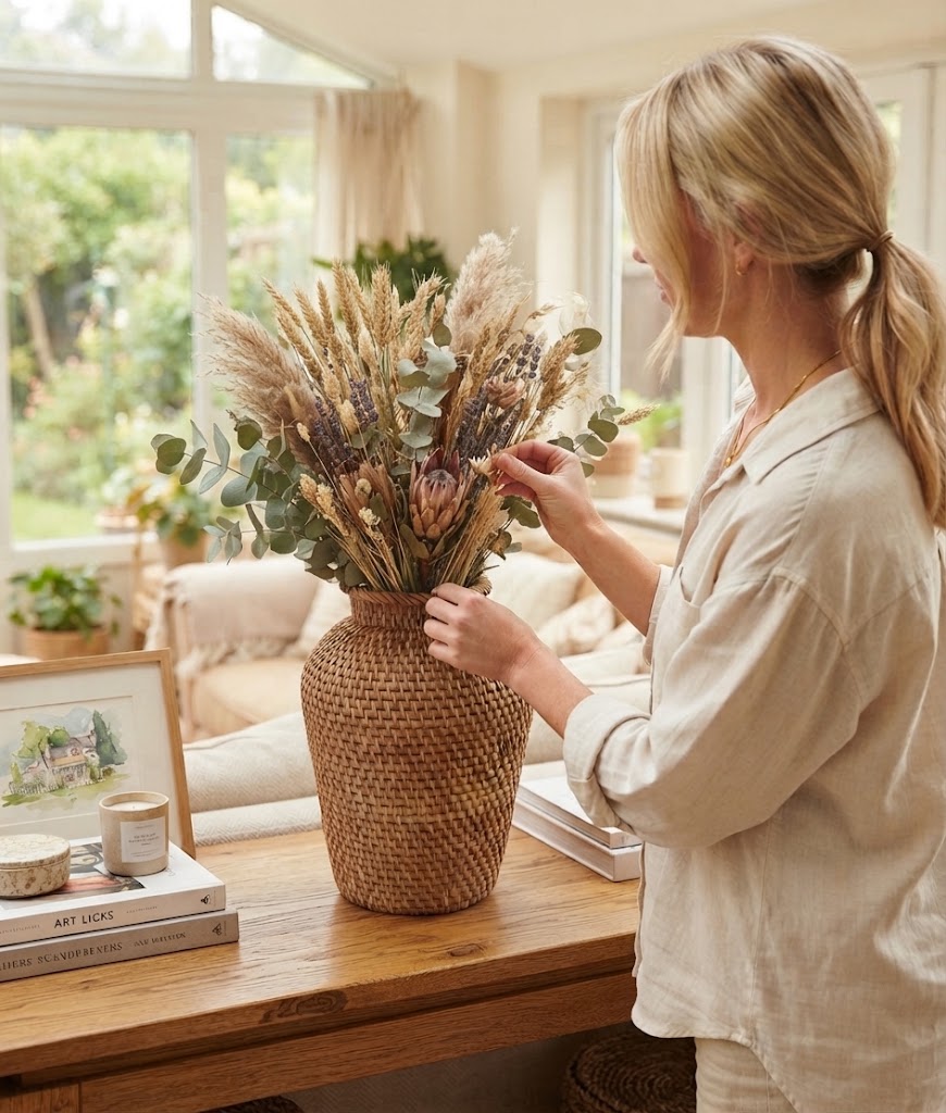 Vase en rotin | PLYCK
