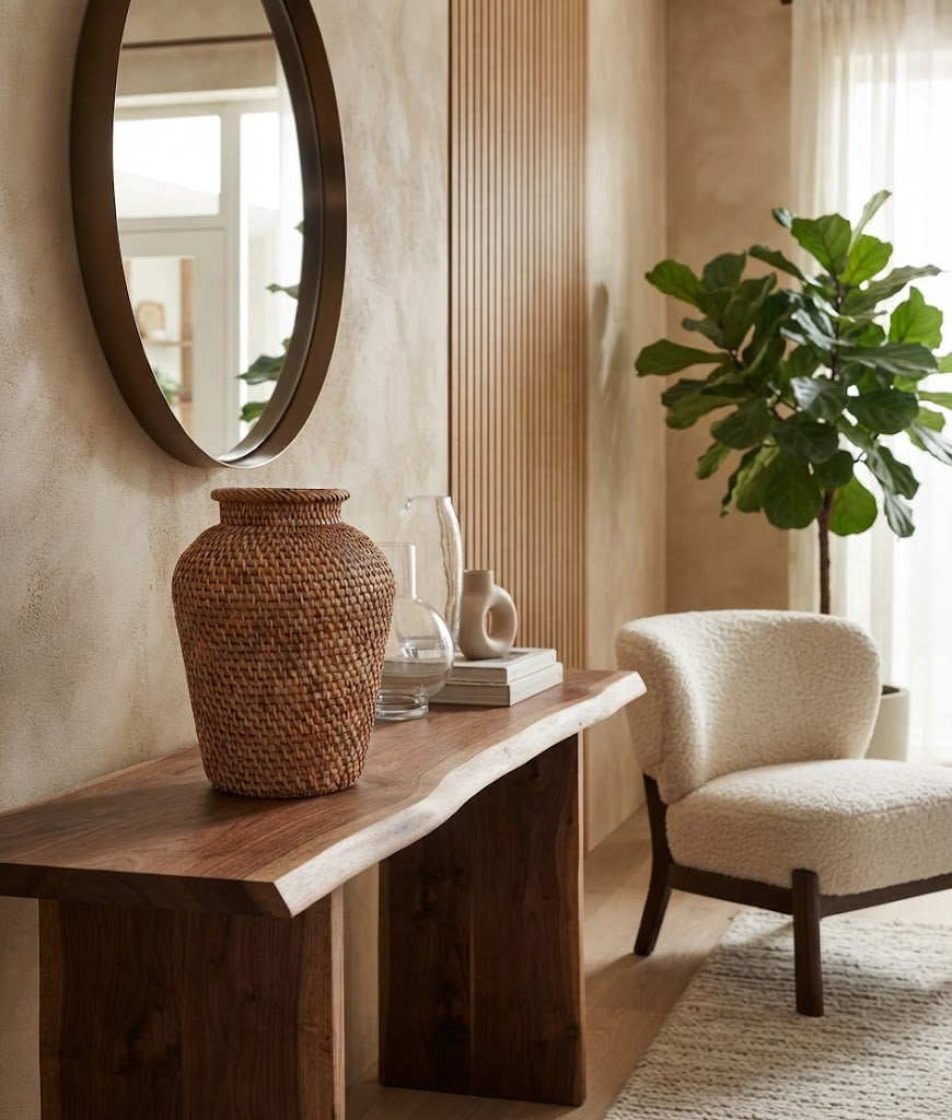 Vase en rotin | PLYCK
