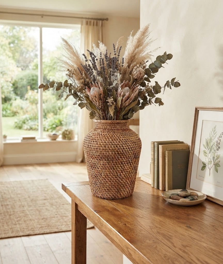Vase en rotin | PLYCK